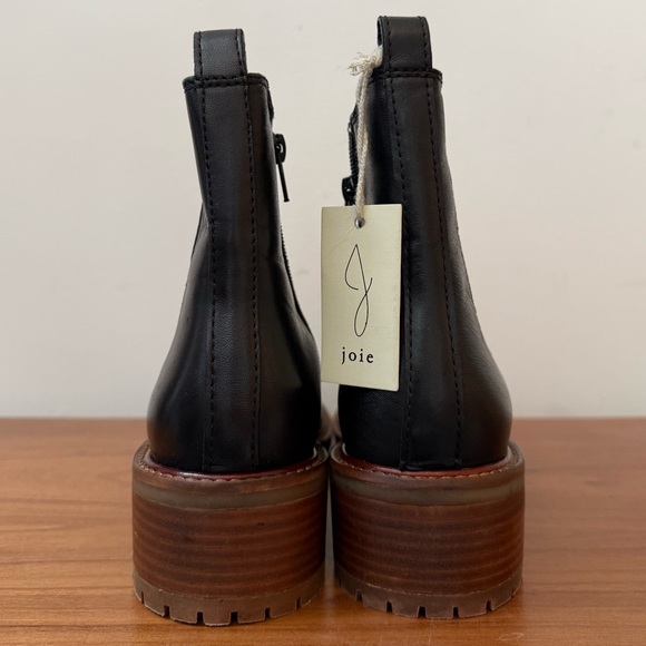Joie Classic Black Ankle Booties - Picture 4 of 5